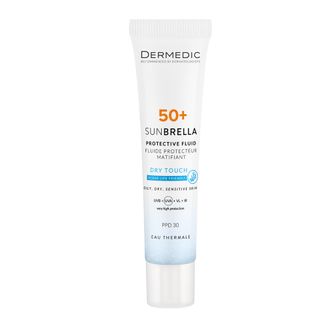 Dermedic Sunbrella, matujący krem ochronny, SPF 50+, 40 ml USZKODZONE OPAKOWANIE - zdjęcie produktu