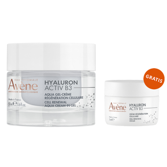 Avene Hyaluron Activ B3, krem-żel odbudowujący komórki, 50 ml + krem odbudowujący komórki, 7 ml gratis - zdjęcie produktu