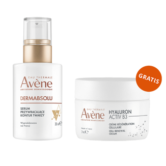 Avene Dermabsolu, serum przywracające kontur twarzy, 30 ml + krem odbudowujący komórki, 7 ml gratis - zdjęcie produktu