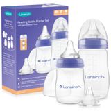 Lansinoh, zestaw startowy, butelki do karmienia ze smoczkami NaturalWave - miniaturka zdjęcia produktu