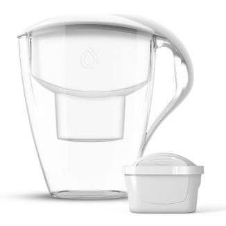 Dafi Astra Led, dzbanek filtrujący, biały, 3 l + filtr Unimax, 1 sztuka - zdjęcie produktu