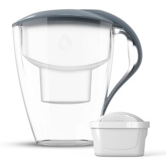 Dafi Astra Led, dzbanek filtrujący, stalowy, 3 l + filtr Unimax, 1 sztuka USZKODZONE OPAKOWANIE - zdjęcie produktu