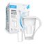 Dafi Crystal Led, szklany dzbanek filtrujący, biały, 2 l + filtr Classic, 1 sztuka USZKODZONE OPAKOWANIE - miniaturka 2 zdjęcia produktu