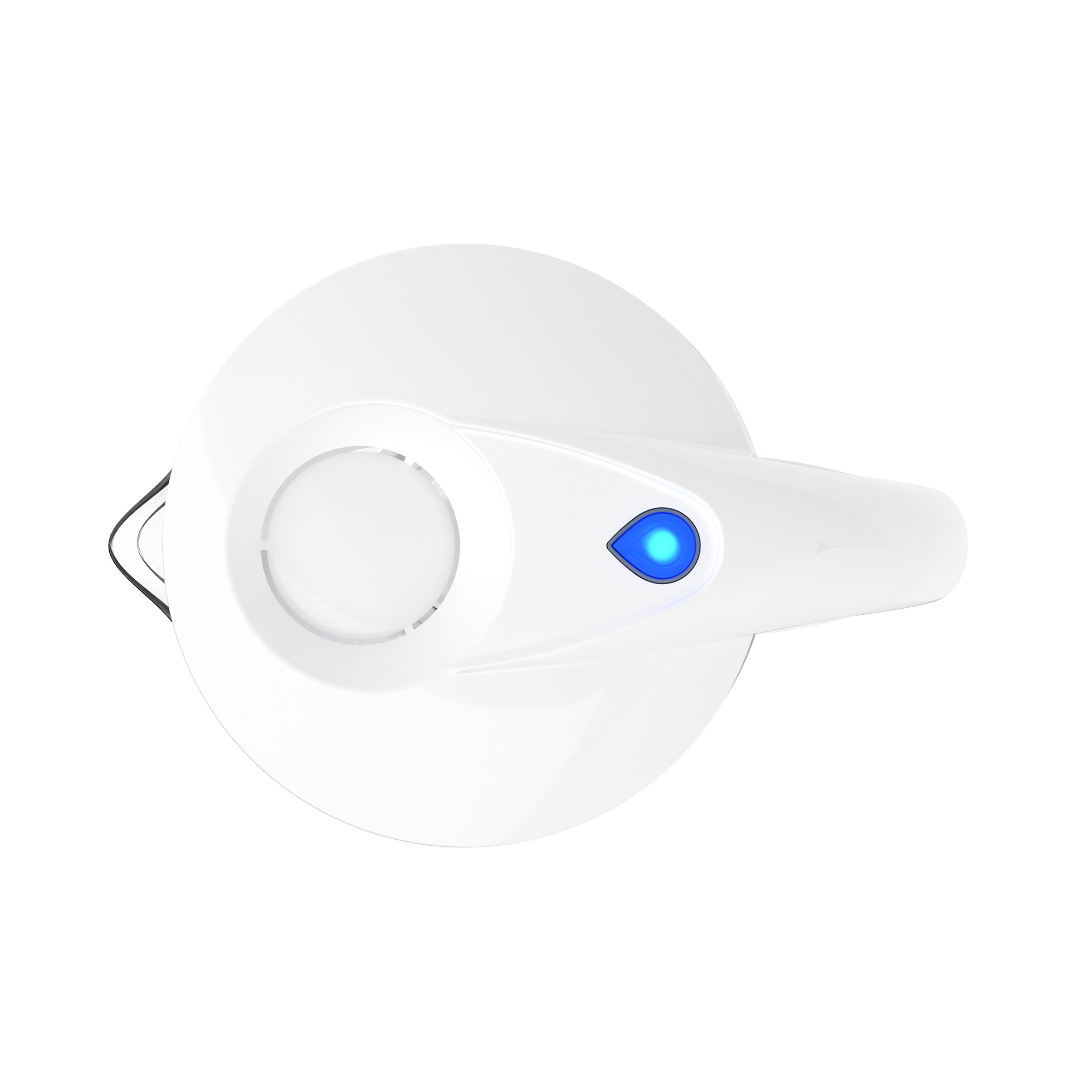 Kalk En Chloor Verwijderaar Dafi Crystal Waterfilterkan 2 Liter - Glas, BPA- vrij, Met LED Sensor & Unimax Filter Tegen Kalk En Chloor Unimax Filter Glazen Kan