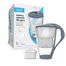 Dafi Crystal Led, szklany dzbanek filtrujący, stalowy, 2 l + filtr Unimax, 1 sztuka - miniaturka 2 zdjęcia produktu