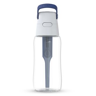 Dafi Solid, butelka filtrująca, jeansowa, 0,5 l + filtr do wody, 1 sztuka - zdjęcie produktu