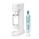 Dafi PushAir, saturator do wody, biały + butelka, 0,7 l, 1 sztuka - miniaturka zdjęcia produktu