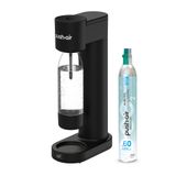 Dafi PushAir, saturator do wody, czarny + butelka, 0,7 l, 1 sztuka - miniaturka zdjęcia produktu