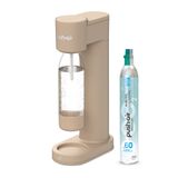 Dafi PushAir, saturator do wody, cappuccino + butelka, 0,7 l, 1 sztuka - miniaturka zdjęcia produktu