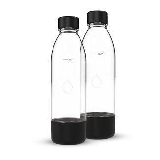 Dafi PushAir, butelka do saturatora, czarna, 0,7 l, 2 sztuki - zdjęcie produktu
