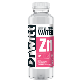 DrWitt Iso Vitamin Water, napój izotoniczny, liczi i gruszka, 550 ml KRÓTKA DATA - zdjęcie produktu