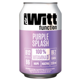 DrWitt Function Purple Splash, napój gazowany, gruszka i lawenda, 330 ml - miniaturka zdjęcia produktu