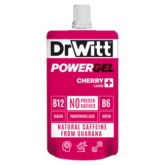 DrWitt Powergel, żel energetyczny, cherry, 100 g - zdjęcie produktu