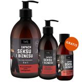 Zestaw LaQ Doberman, żel pod prysznic 8w1, czarny mat, 500 ml + balsam po goleniu, Doberman, 150 ml + żel pod prysznic Doberman, 100 ml gratis - miniaturka zdjęcia produktu