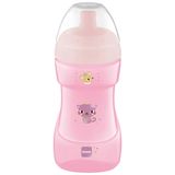 MAM Sports Cup, kubek niekapek, różowy, od 12 miesiąca, 330 ml - miniaturka zdjęcia produktu