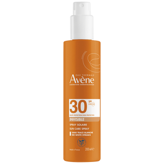 Avene Sun, wysoka ochrona przeciwsłoneczna, spray, SPF 30, 200 ml - zdjęcie produktu