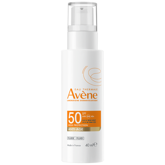Avene Sun, bardzo wysoka ochrona przeciwsłoneczna, fluid Anti-Age, SPF 50+, 40 ml - zdjęcie produktu