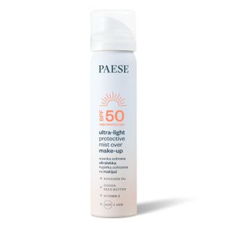 Paese, ultralekka mgiełka ochronna, SPF 50, 75 ml - zdjęcie produktu