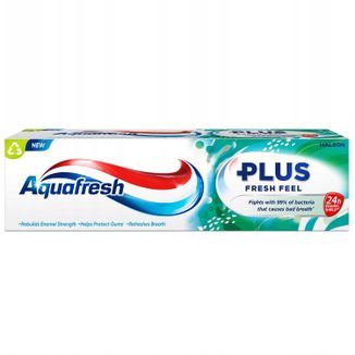 Aquafresh Plus Fresh Feel, pasta do zębów, 75 ml - zdjęcie produktu