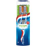 Zestaw Aquafresh Extreme Clean, szczoteczka do zębów, medium, 2 sztuki - miniaturka zdjęcia produktu