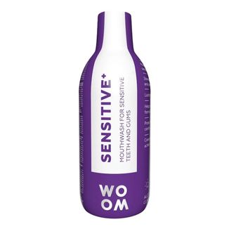 Woom Sensitive+, płyn do płukania jamy ustnej na nadwrażliwość zębów, 500 ml USZKODZONE OPAKOWANIE - zdjęcie produktu