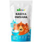 BioBas Kaszka owsiana Bio, bez dodatku cukru, od 6 miesiąca, 200 g - miniaturka zdjęcia produktu