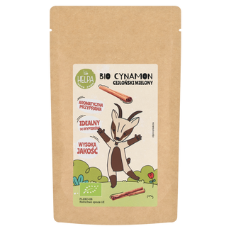 Helpa Bio Cynamon cejloński mielony, 30 g Helpa Bio Cynamon cejloński mielony, 30 g - zdjęcie produktu