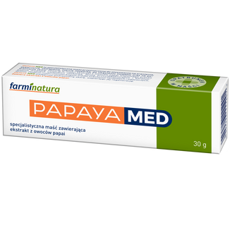 Papaya Med, specjalistyczna maść z ekstraktem z papai, 30 g - zdjęcie produktu