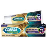 Corega Power Max Supreme All-In 1, krem mocujący do protez zębowych, neutralny, 40 g USZKODZONE OPAKOWANIE - miniaturka zdjęcia produktu