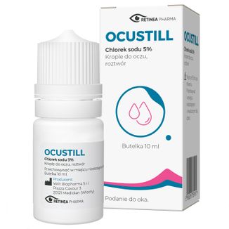 Ocustill, krople do oczu, roztwór, 10 ml - zdjęcie produktu
