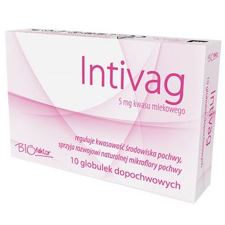 Intivag, globulki dopochwowe, 10 sztuk - zdjęcie produktu