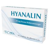 Hyanalin, czopki doodbytnicze, 10 sztuk - miniaturka zdjęcia produktu