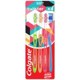 Colgate Twister Fresh, szczoteczka do zębów, soft, 4 sztuki - miniaturka zdjęcia produktu