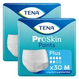 Zestaw Tena Pants ProSkin Plus, majtki chłonne, rozmiar M, 80-110 cm, 2 x 30 sztuk - miniaturka zdjęcia produktu