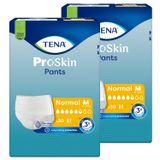 Zestaw Tena Pants ProSkin, majtki chłonne, rozmiar M, 80-110 cm, Normal, 2 x 30 sztuk Zestaw Tena Pants ProSkin, majtki chłonne, rozmiar M, 80-110 cm, Normal, 2 x 30 sztuk - miniaturka zdjęcia produktu