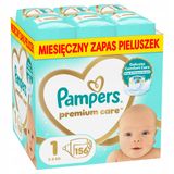 Pampers Premium Care 1 (2-5 kg), pieluchy, 156 sztuk USZKODZONE OPAKOWANIE - miniaturka zdjęcia produktu