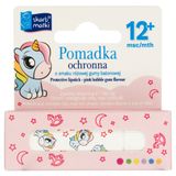 Skarb Matki, pomadka ochronna dla dzieci, smak różowej gumy balonowej, od 12 miesiąca, 6,5 g - miniaturka zdjęcia produktu