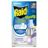 Raid Family, płyn owadobójczy przeciw komarom, lawenda, zapas, 27 ml - miniaturka zdjęcia produktu