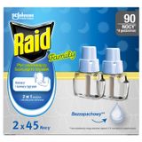 Raid Family, płyn owadobójczy przeciw komarom, zapas, 2 x 27 ml USZKODZONE OPAKOWANIE - miniaturka zdjęcia produktu