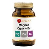 Yango Magnez + Cynk + B6, 90 kapsułek - miniaturka zdjęcia produktu