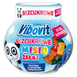 Vibovit Bezcukrowe Misio Żelki, powyżej 4 lat, smak owocowy, 30 sztuk - miniaturka zdjęcia produktu
