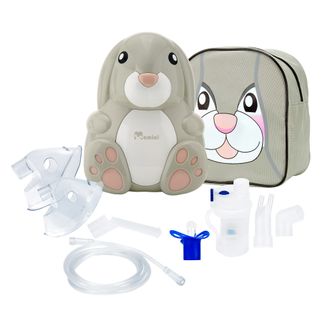 Momini NebuBunny, nebulizator kompresorowo-tłokowy USZKODZONE OPAKOWANIE Momini NebuBunny, nebulizator kompresorowo-tłokowy USZKODZONE OPAKOWANIE - zdjęcie produktu