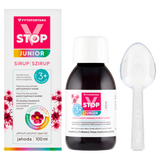 Fytofontana V-Stop Junior 3+, syrop dla dzieci powyżej 3 roku życia, smak truskawkowy, 100 ml - miniaturka zdjęcia produktu