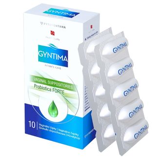 Fytofontana Probiotica Forte, globulki dopochwowe, 10 sztuk - zdjęcie produktu