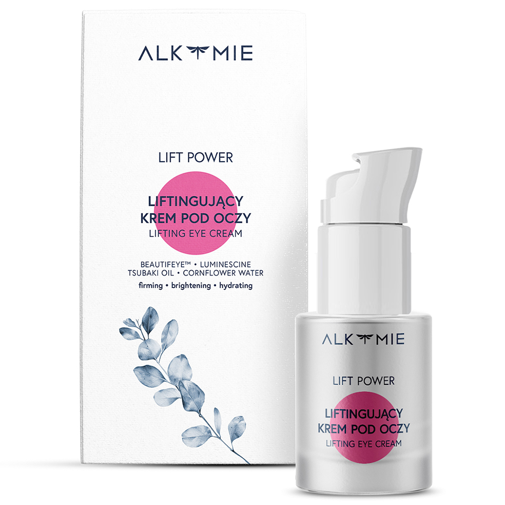 Alkmie Alkmie Lift Power, liftend Augencreme, 15 ml — Inhaltsstoffe und Bewertung
