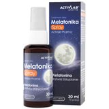 Activlab Pharma Melatonika, spray, bez cukru, smak miętowy, 30 ml - miniaturka zdjęcia produktu