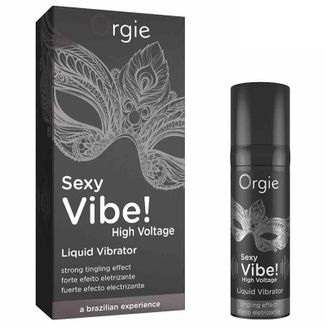 Orgie Sexy Vibe! High Voltage, wibrator w płynie, 15 ml - zdjęcie produktu