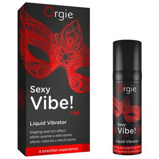Orgie Sexy Vibe! Hot, rozgrzewający żel stymulujący, 15 ml - zdjęcie produktu