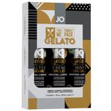 System Jo Tri-Me Gelato, zestaw lubrykantów smakowych, 3 x 30 ml - miniaturka zdjęcia produktu