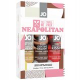 System Jo Tri-Me Neapolitana, zestaw lubrykantów smakowych, 3 x 30 ml - miniaturka zdjęcia produktu